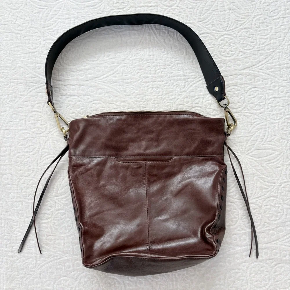 Hobo International Canyon Leather Shoulder‎ Bag, Dark Brown